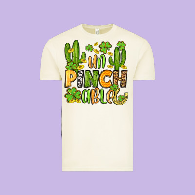Un Pinch Able  St. Patrick's Day Vintage Tee Designed By Oliviacreatesart