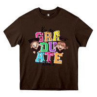 Chocolate Brown kinder graduate 2023 Heavy Core Tee - RanaPortraitStore