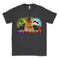 Smoke happy hallothanksmas gnomes Classic Tee - CowGirlArtShop