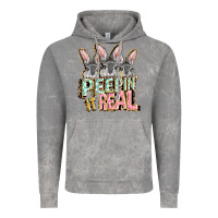 Cloud Rock peepin' it real easter day Vintage Hoodie - FaDigitalArtStudio