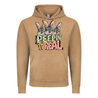 Peepin' It Real Easter Day Vintage Hoodie | Teevron