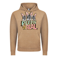 Vintage Coffee peepin' it real easter day Vintage Hoodie - FaDigitalArtStudio