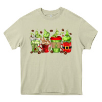 Mossy grinch coffee cups Heavy Core Tee - texasbilliewilder
