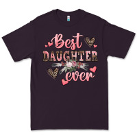 Plum best daughter ever mother's day Premium Tee - CowGirlArtShop