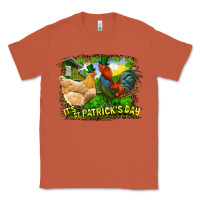 Copper It's St. Patrick's Day Rooster And Chicken Classic Tee - RanaPortraitStore