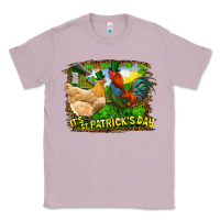 Lilac It's St. Patrick's Day Rooster And Chicken Classic Tee - RanaPortraitStore