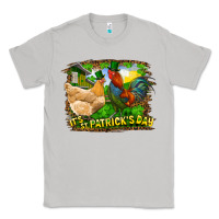 Moon Dust It's St. Patrick's Day Rooster And Chicken Classic Tee - RanaPortraitStore