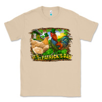 Mushroom It's St. Patrick's Day Rooster And Chicken Classic Tee - RanaPortraitStore