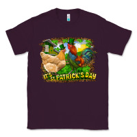Plum It's St. Patrick's Day Rooster And Chicken Classic Tee - RanaPortraitStore