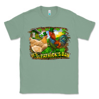 Sage It's St. Patrick's Day Rooster And Chicken Classic Tee - RanaPortraitStore