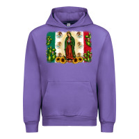 Tulip mexican flag our lady of guadalupe Urban Hoodie - JahusDesignShop