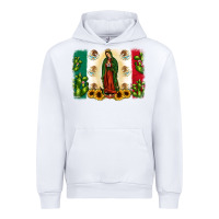 White mexican flag our lady of guadalupe Urban Hoodie - JahusDesignShop