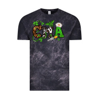 Cloud Black St. Patrick's Day CMA Vintage Tee - OliviaCreatesArt