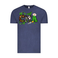 Vintage Denim St. Patrick's Day CMA Vintage Tee - OliviaCreatesArt