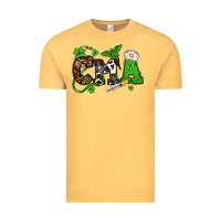 Vintage Mustard St. Patrick's Day CMA Vintage Tee - OliviaCreatesArt