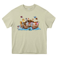 Mossy noahs ark Heavy Core Tee - texasbilliewilder