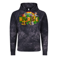 Cloud Black nurse st patricks Vintage Hoodie - FaDigitalArtStudio