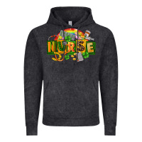 Vintage Black nurse st patricks Vintage Hoodie - FaDigitalArtStudio