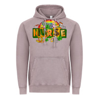 Vintage Zinc nurse st patricks Vintage Hoodie - FaDigitalArtStudio