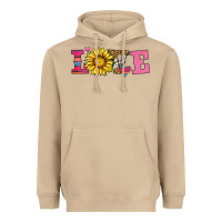 Mushroom love sunflower valentines day Heavyweight Hoodie - AdoDesignShop