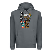 Rock love caravan Premium Hoodie - CowhideDigitalArt