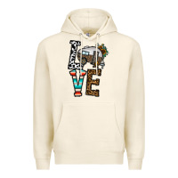 Tofu love caravan Premium Hoodie - CowhideDigitalArt