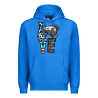 True Royal love caravan Premium Hoodie - CowhideDigitalArt