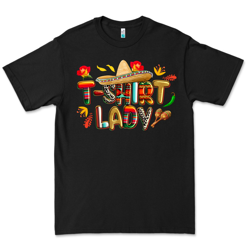 Cinco De Mayo Lady Premium Tee by CowGirlArtShop | Teevron