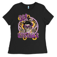 Black def unstable Ladies Tee - CowGirlArtShop