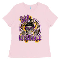 Bubblegum Pink def unstable Ladies Tee - CowGirlArtShop