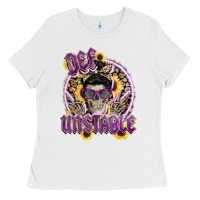 White def unstable Ladies Tee - CowGirlArtShop