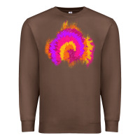 Chestnut tie dye glitter patch Premium Sweatshirt - AdoDesignShop