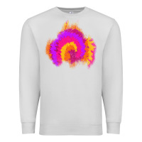 Dove Grey tie dye glitter patch Premium Sweatshirt - AdoDesignShop