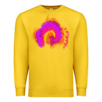Lemon tie dye glitter patch Premium Sweatshirt - AdoDesignShop
