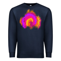 Navy tie dye glitter patch Premium Sweatshirt - AdoDesignShop