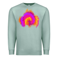 Seafoam tie dye glitter patch Premium Sweatshirt - AdoDesignShop