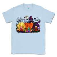 Dusty Blue hocus pocus gnomes Classic Tee - CowGirlArtShop