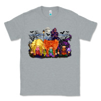 Heather Grey hocus pocus gnomes Classic Tee - CowGirlArtShop
