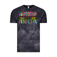 Cloud Black Allergic to pendejas mexico Vintage Tee - FaDigitalArtStudio