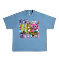 Pebble Blue Easter Day One hip Lunch Lady Urban Heavy Tee - OliviaCreatesArt