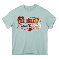Arona the hell i wont with sassy pinup cowgirl Heavy Core Tee - texasbilliewilder