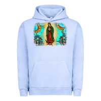 Pigment Grape Ice gemstone our lady of guadalupe Urban Hoodie - JahusDesignShop