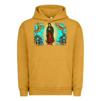 Pigment Peanut Butter gemstone our lady of guadalupe Urban Hoodie - JahusDesignShop