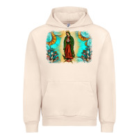 Sandshell gemstone our lady of guadalupe Urban Hoodie - JahusDesignShop