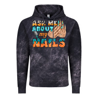 Cloud Black ask me about my nails bbs Vintage Hoodie - BundleAndBundleShop