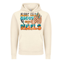 Vintage Artic ask me about my nails bbs Vintage Hoodie - BundleAndBundleShop