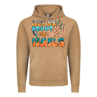 Vintage Camel ask me about my nails bbs Vintage Hoodie - BundleAndBundleShop
