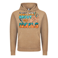 Vintage Coffee ask me about my nails bbs Vintage Hoodie - BundleAndBundleShop