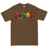 Cacao peace juneteenth Premium Tee - CowGirlArtShop