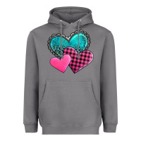 Storm valentine's day hearts Heavyweight Hoodie - AdoDesignShop
